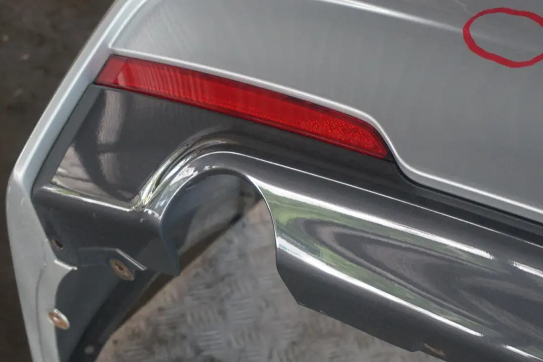 Bumper Trim Panel PDC Glacier Silver - A83 BMW 3 F31 Touring M Sport Rear - SKU 8056577-GSB - Part number 8056577