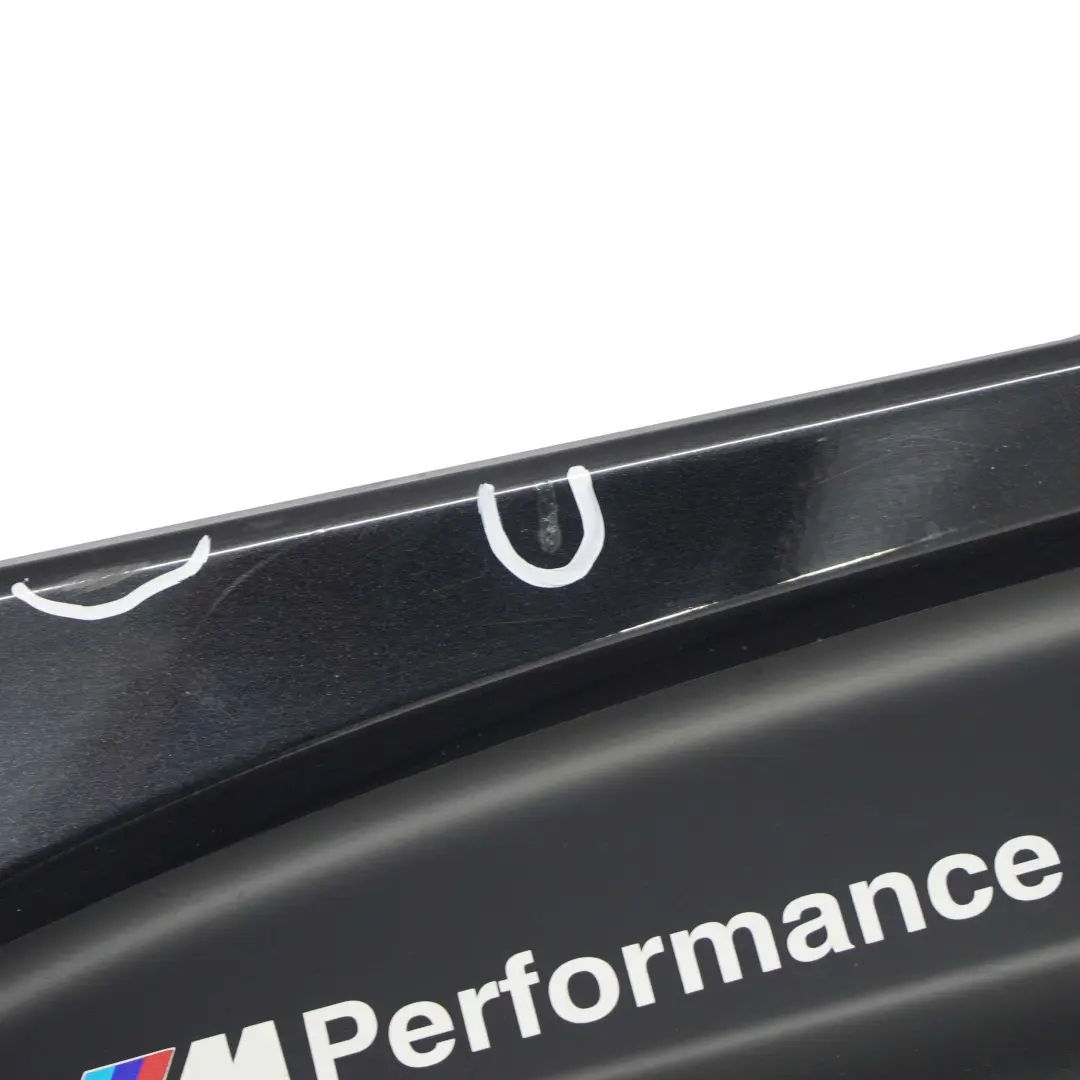 BMW F30 F31 M Sport Sill Strip Side Skirt Right O/S Black Sapphire Metallic 475