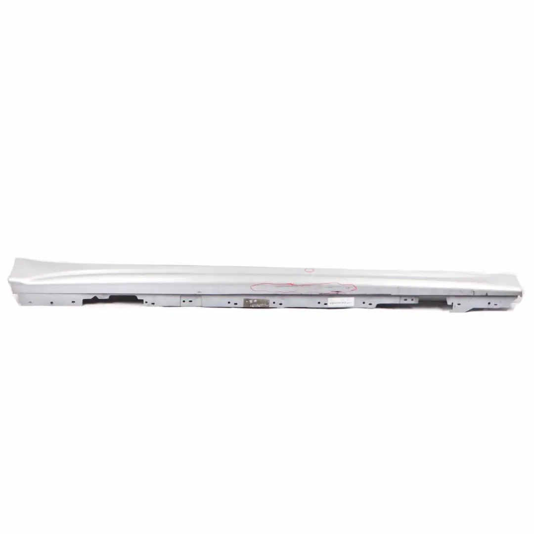 BMW F30 F31 Side Skirt M Sport Sill Strip Right O/S Glacier Silver Metallic A83