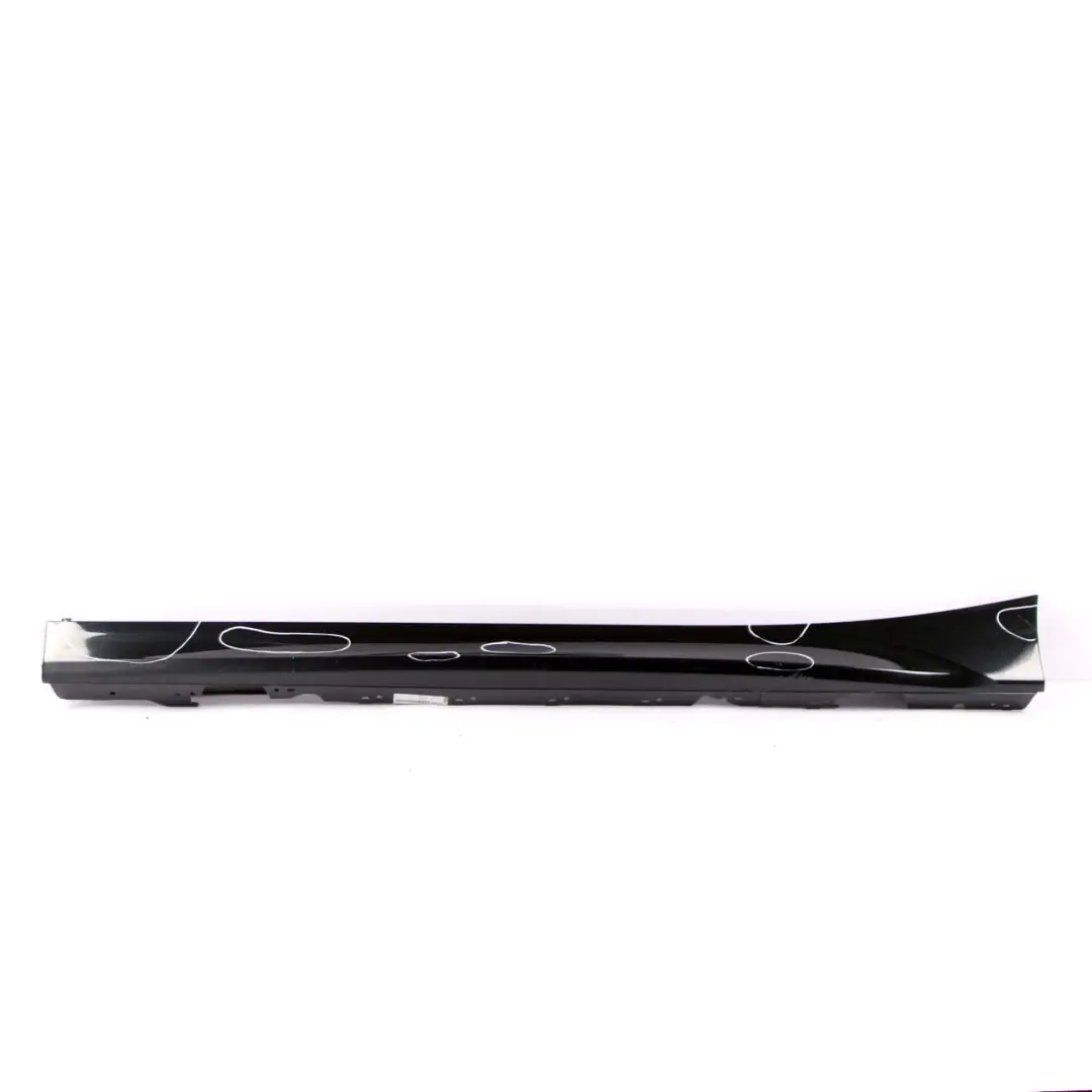 BMW F20 Side Skirt M Sport Sill Strip Left N/S Black Sapphire Metallic - 475