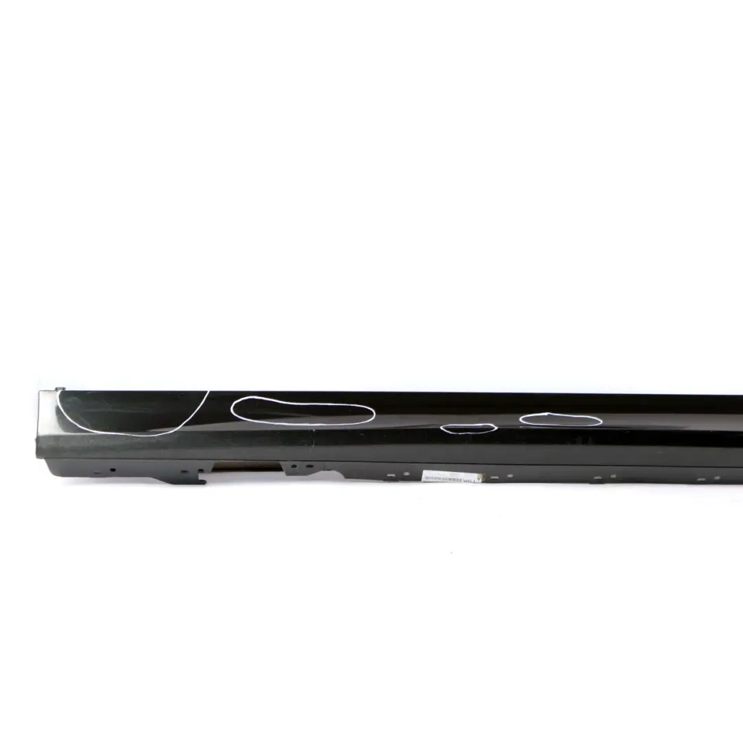 BMW F20 Side Skirt M Sport Sill Strip Left N/S Black Sapphire Metallic - 475