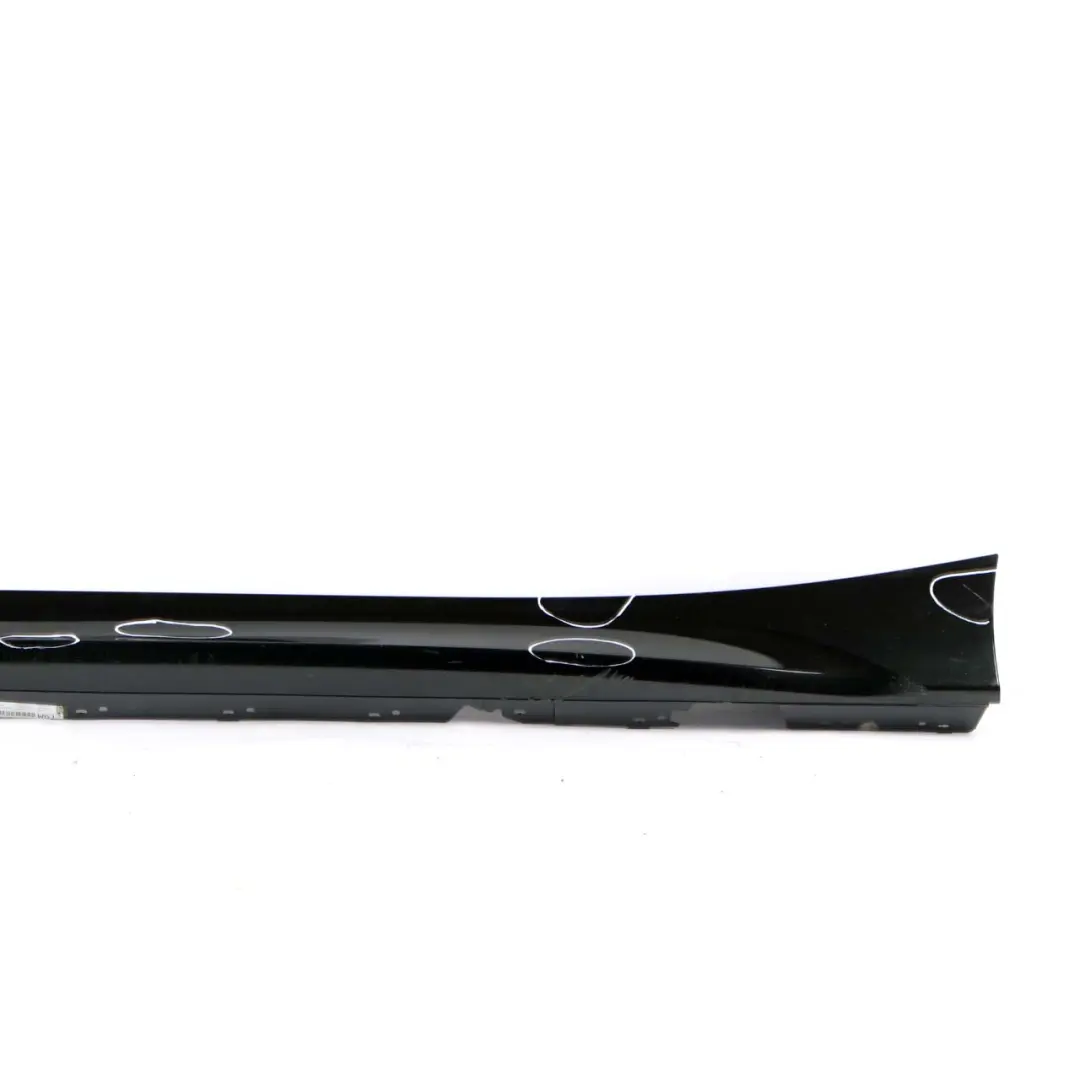 BMW F20 Side Skirt M Sport Sill Strip Left N/S Black Sapphire Metallic - 475