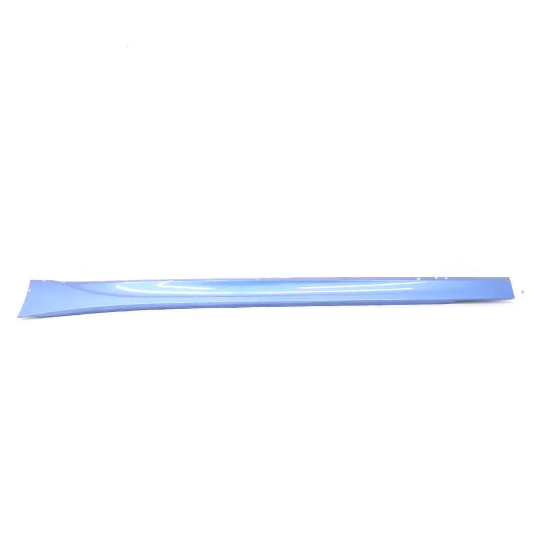 BMW F20 Side Skirt M Sport Sill Strip Left N/S Estorilblau Blue Metallic - B45