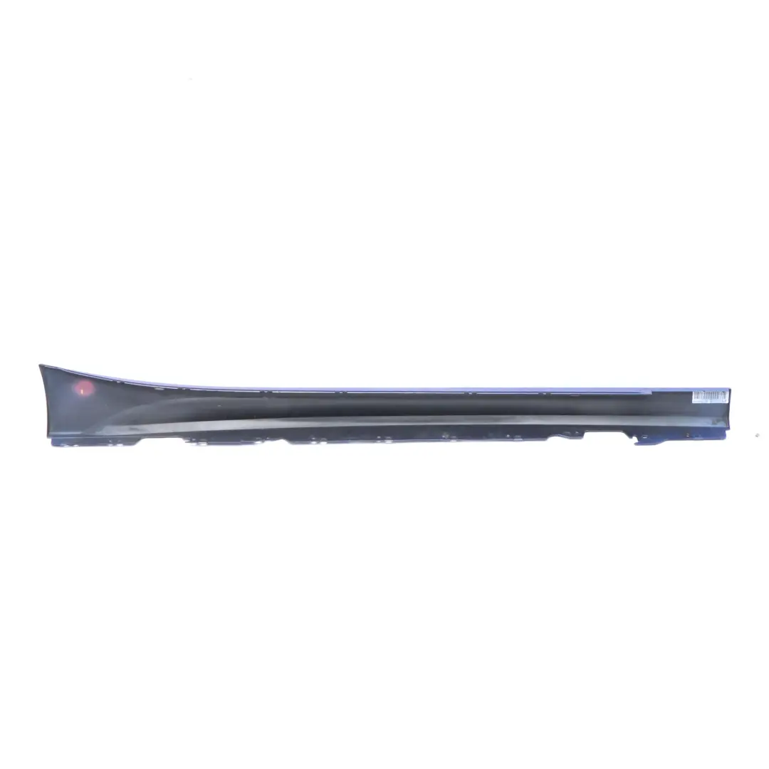 BMW F20 Side Skirt M Sport Sill Strip Left N/S Estorilblau Blue Metallic - B45