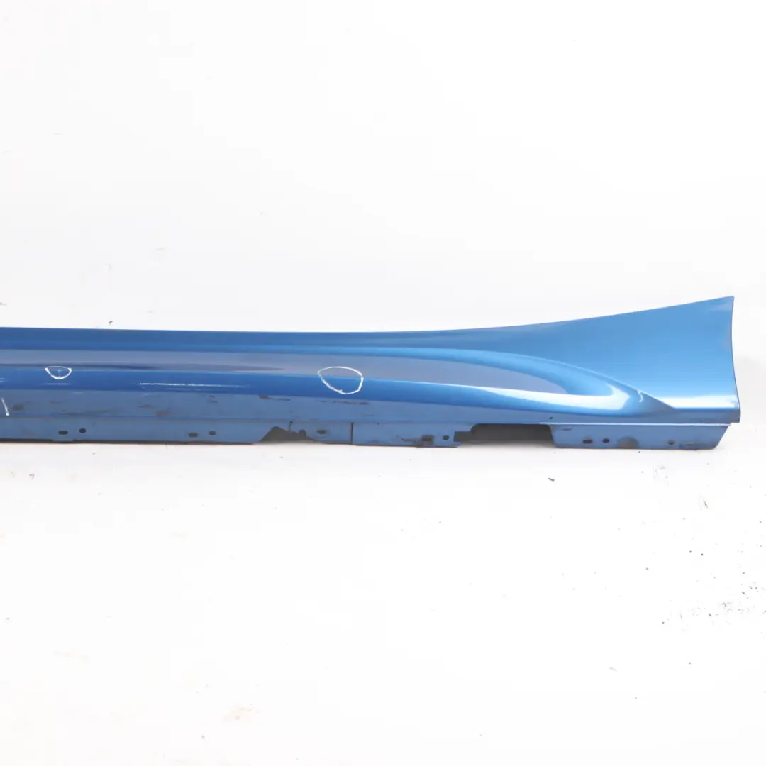 BMW 1 Series F20 M Sport Sill Strip Side Skirt Left N/S Estorilblau Blue - B45