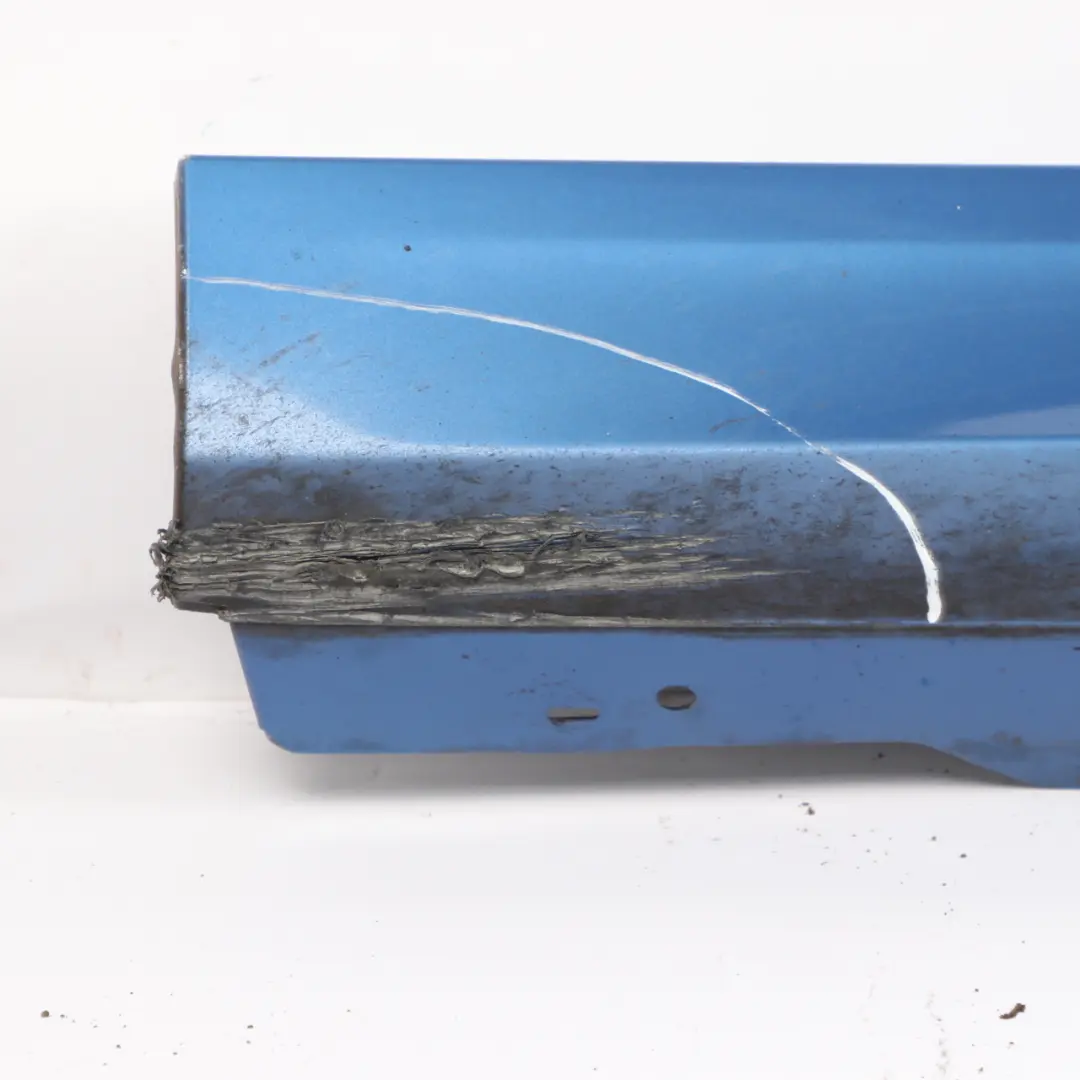 BMW 1 Series F20 M Sport Sill Strip Side Skirt Left N/S Estorilblau Blue - B45