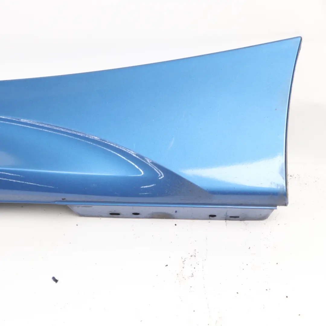 BMW 1 Series F20 M Sport Sill Strip Side Skirt Left N/S Estorilblau Blue - B45