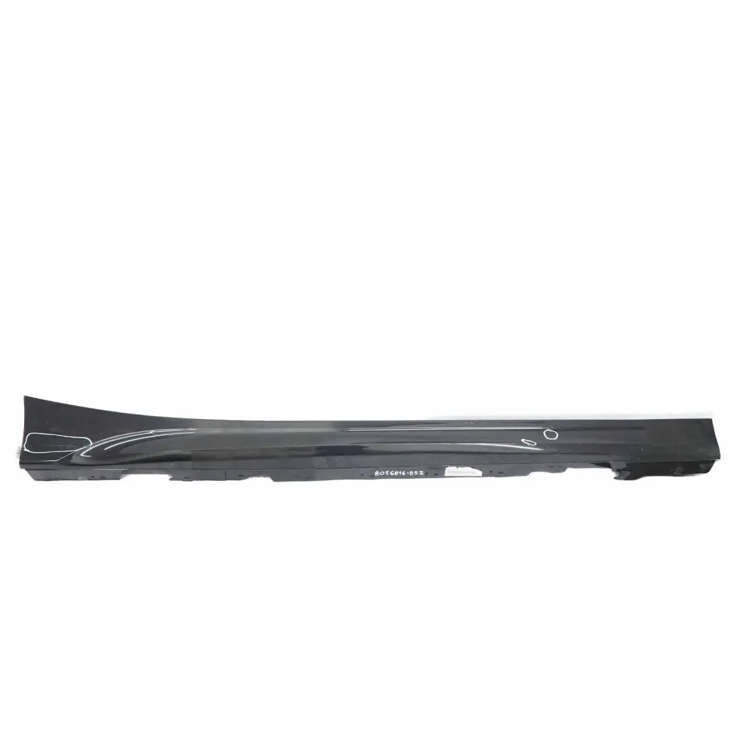 BMW F20 Side Skirt Cover M Sport Sill Strip Right O/S Black Sapphire - 475