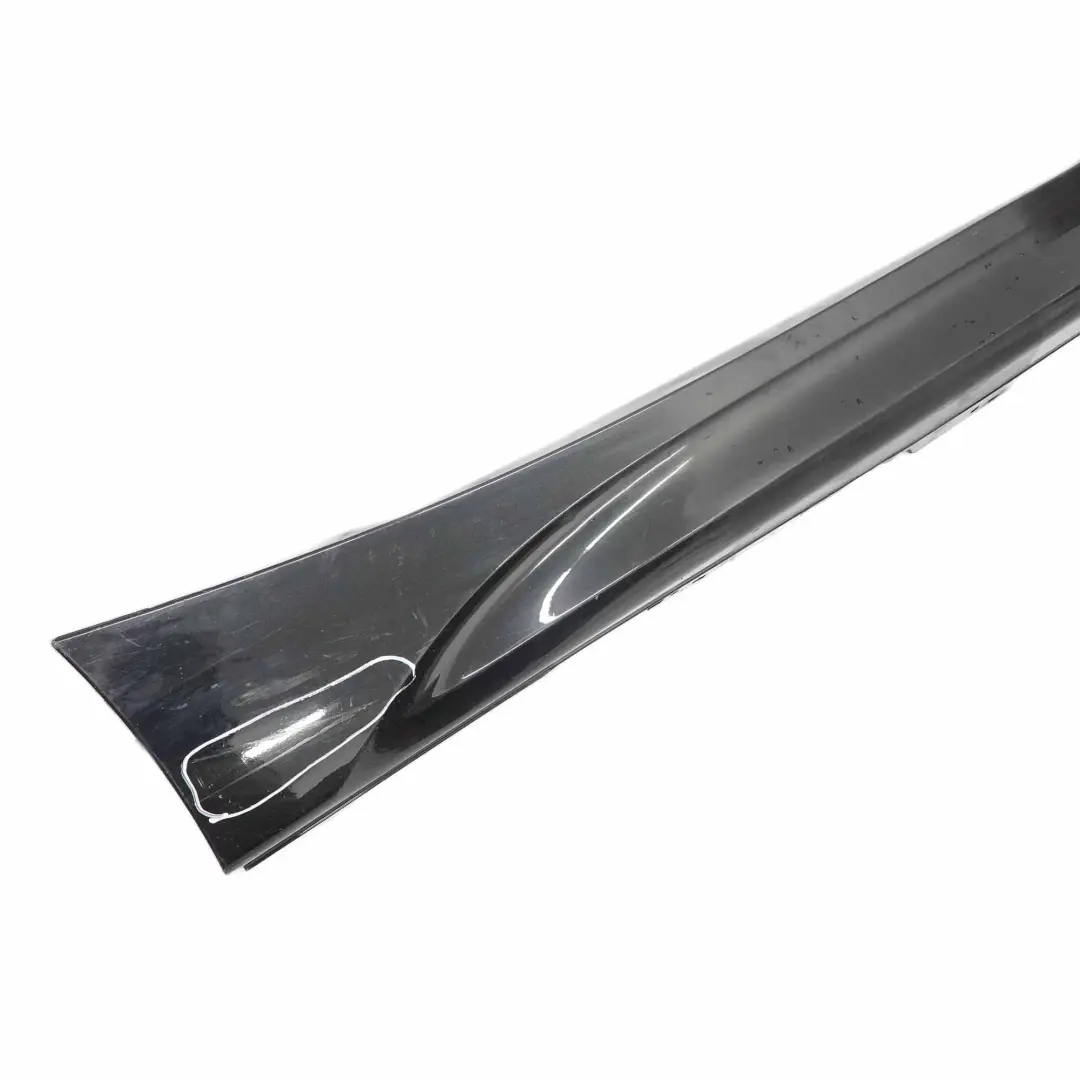 BMW F20 Side Skirt Cover M Sport Sill Strip Right O/S Black Sapphire - 475