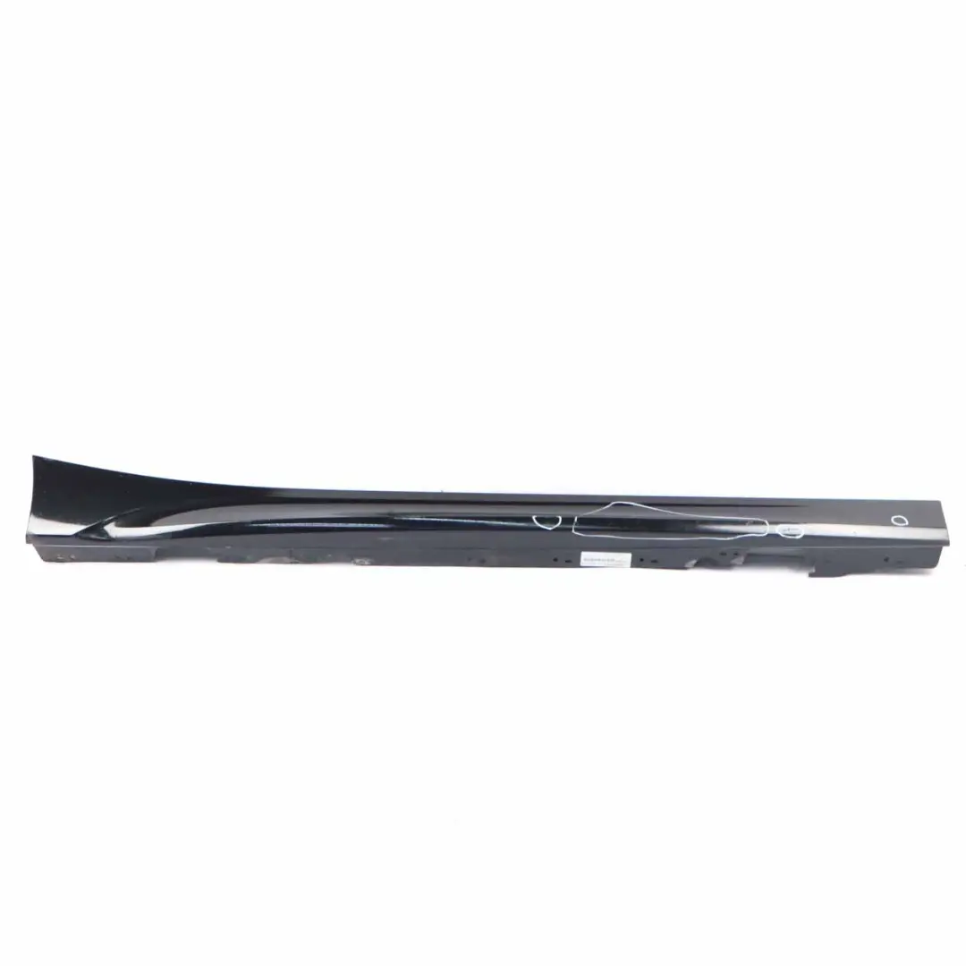 BMW F20 Side Skirt Cover M Sport Sill Strip Right O/S Black Sapphire - 475