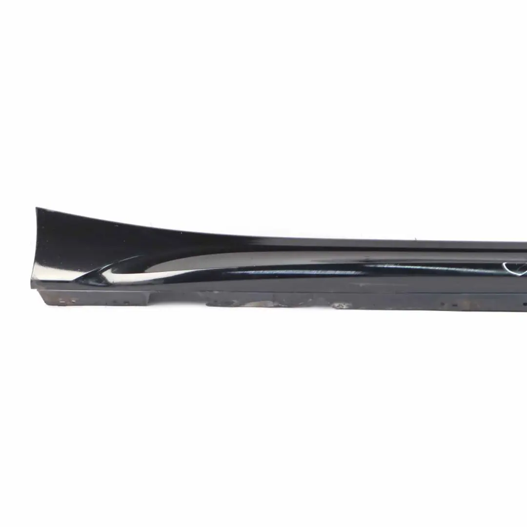 BMW F20 Side Skirt Cover M Sport Sill Strip Right O/S Black Sapphire - 475