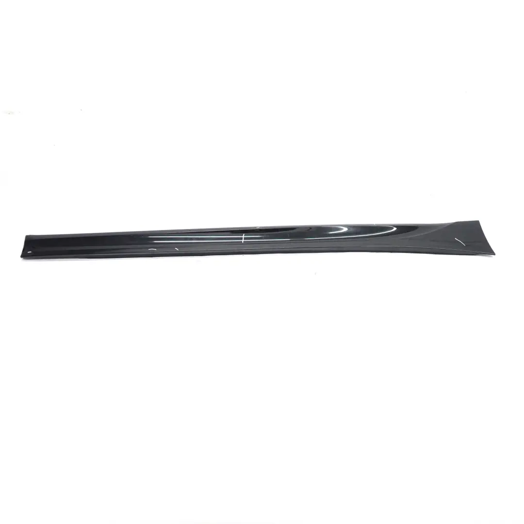 BMW F20 Side Skirt Cover M Sport Sill Strip Right O/S Black Sapphire - 475