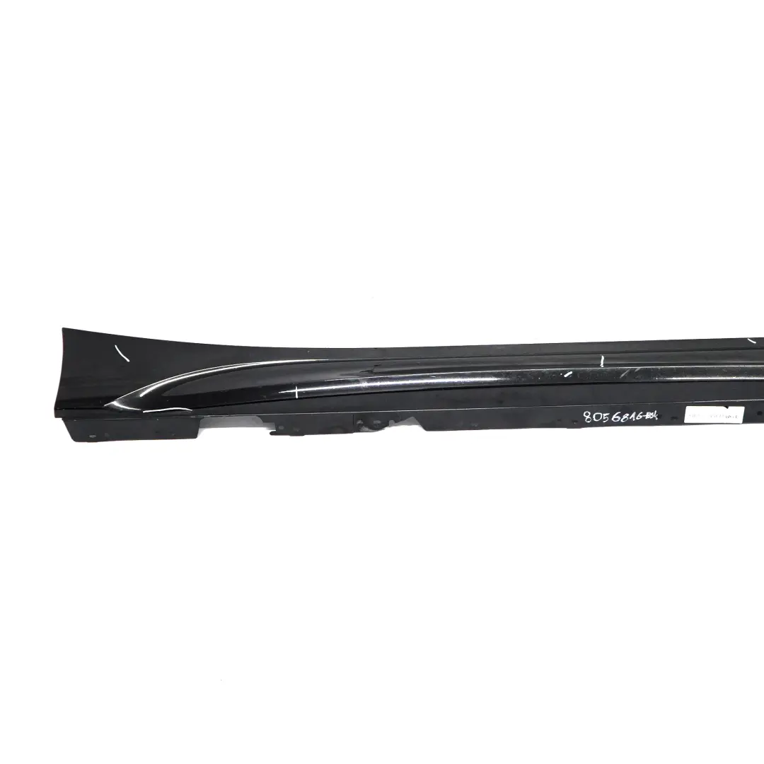 BMW F20 Side Skirt Cover M Sport Sill Strip Right O/S Black Sapphire - 475