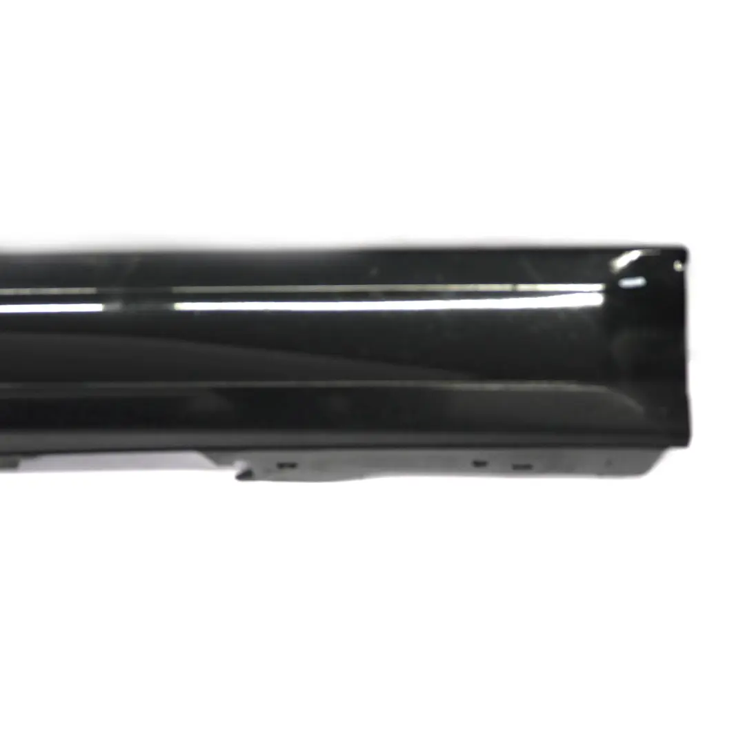 BMW F20 Side Skirt Cover M Sport Sill Strip Right O/S Black Sapphire - 475