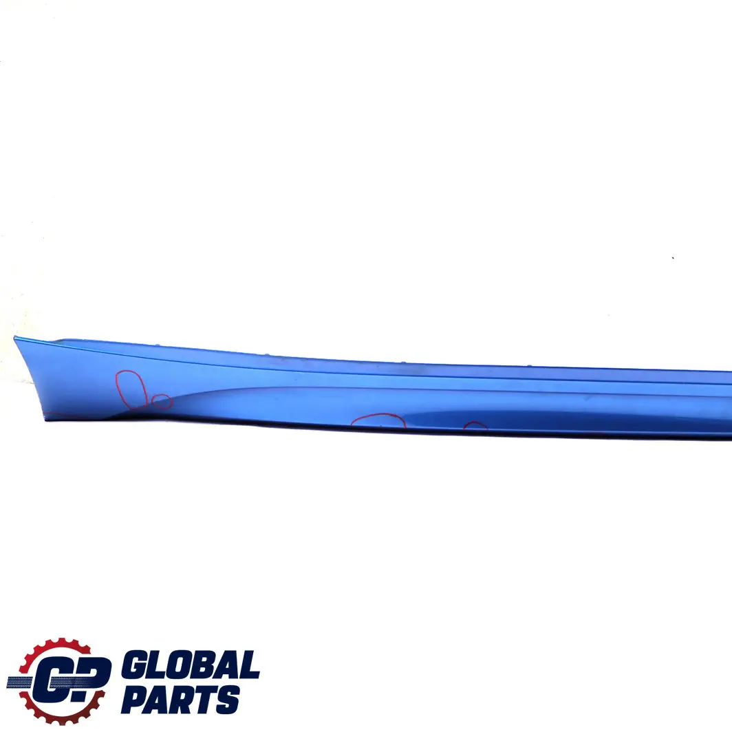 BMW 1 Series F20 M Sport Sill Strip Side Skirt Right O/S Estorilblau Blue - B45