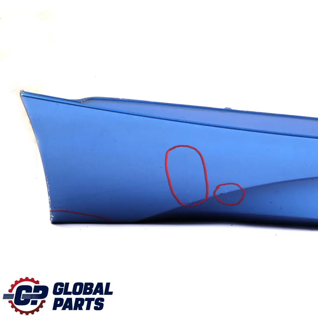 BMW 1 Series F20 M Sport Sill Strip Side Skirt Right O/S Estorilblau Blue - B45