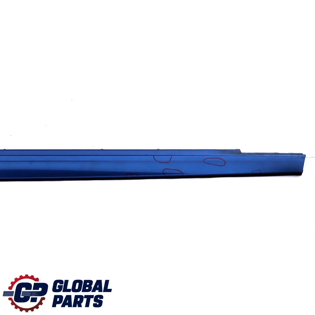 BMW 1 Series F20 M Sport Sill Strip Side Skirt Right O/S Estorilblau Blue - B45