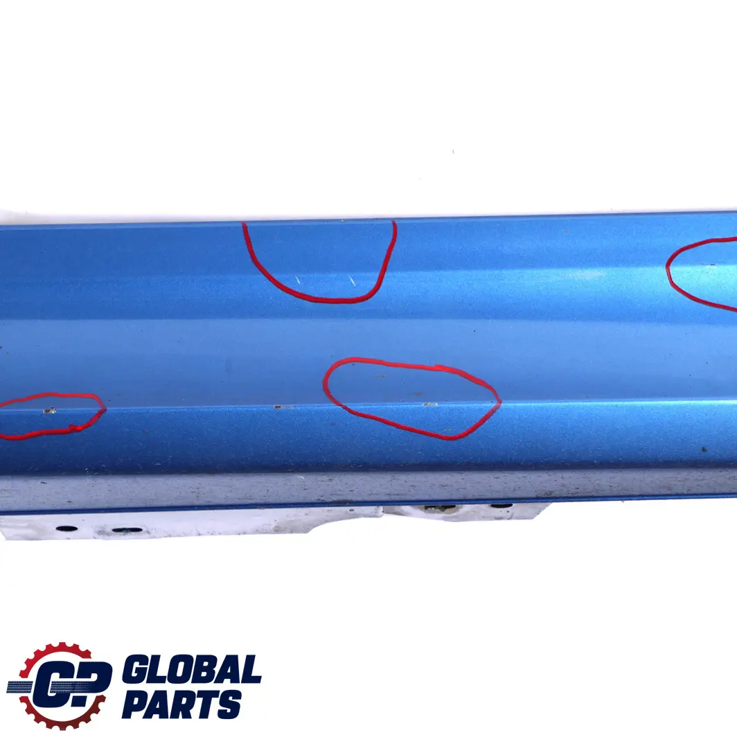 BMW 1 Series F20 M Sport Sill Strip Side Skirt Right O/S Estorilblau Blue - B45