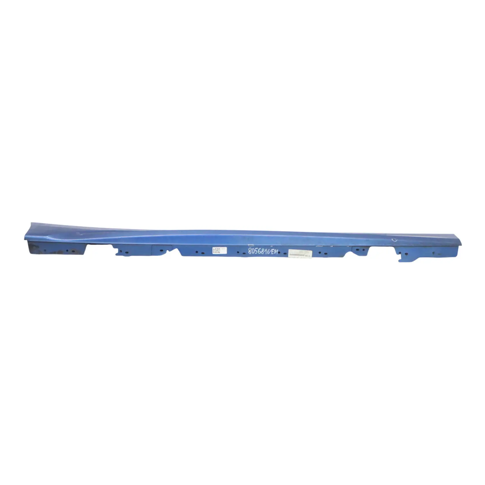 BMW F20 M Sport Sill Strip Side Skirt Cover Right O/S Estorilblau Blue - B45