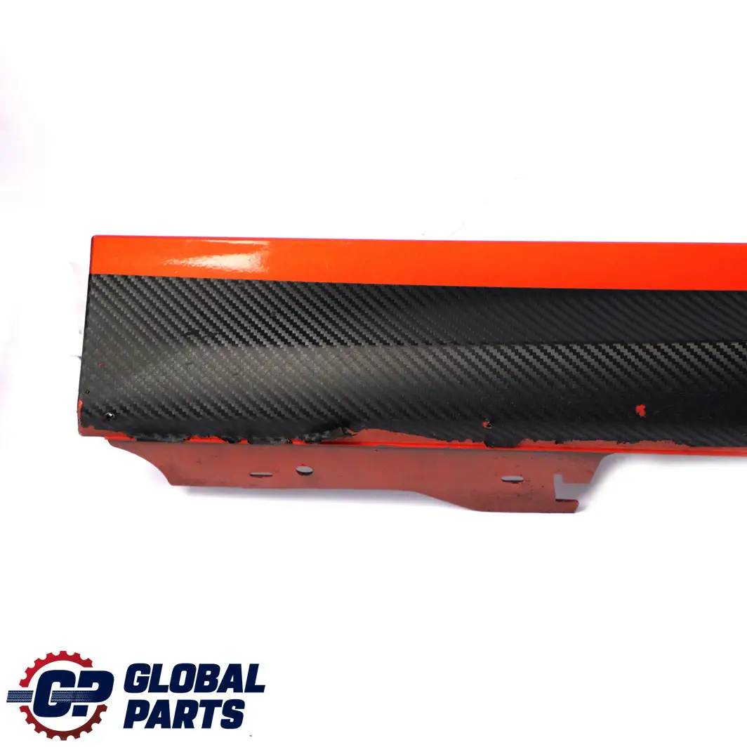 BMW 1 2 F21 F22 M Sport Sill Strip Side Skirt Left N/S Valencia Orange Metallic