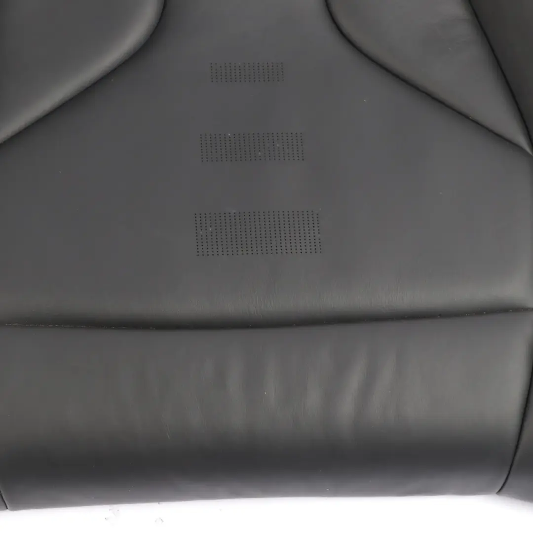 BMW F82 M4 Asiento trasero Sofá Sofá de cuero Merino Negro