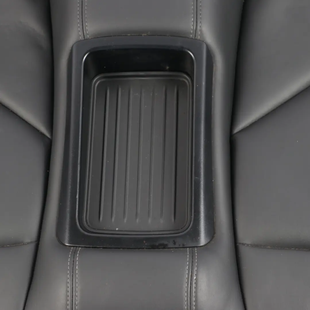 BMW F82 M4 Asiento trasero Sofá Sofá de cuero Merino Negro