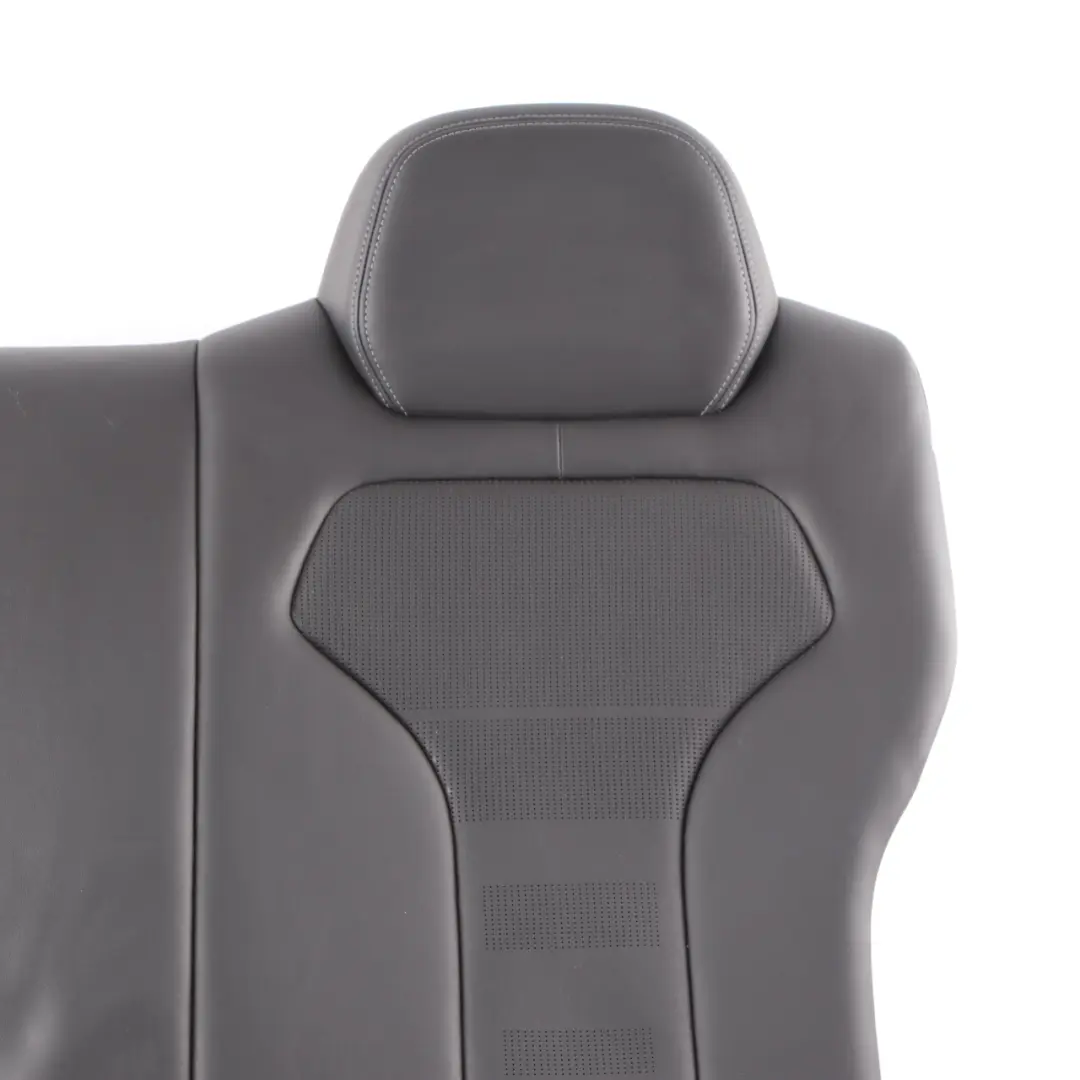 BMW F82 M4 Seat Backrest Black Leather Merino Rear Left N/S Back Seat Back Cover