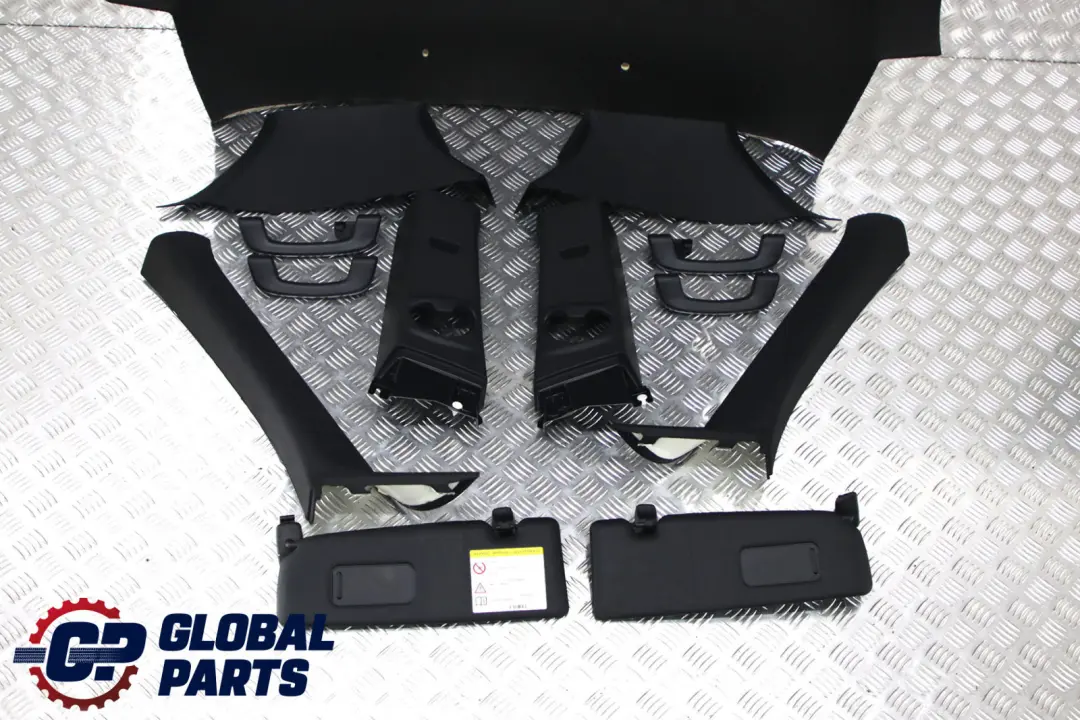 BMW F21 F21N Complete Headlining Roof Lining Black + Pillars Handles 8051627