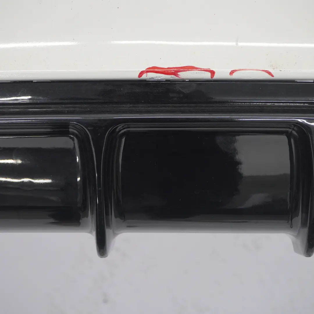 BMW F32 F33 M Sport Rear Bumper Trim Panel PDC Alpinweiss Alpine White - 300