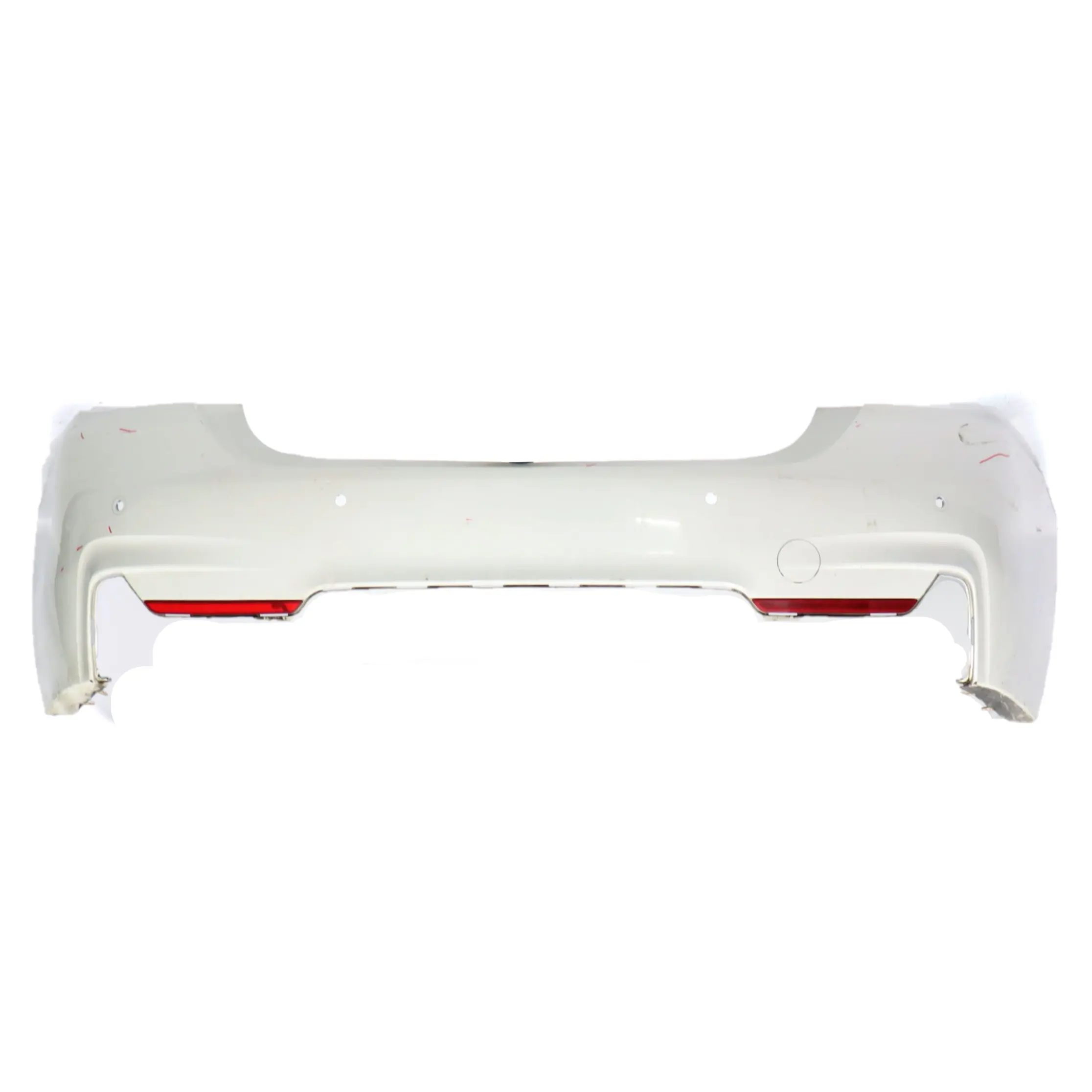 BMW F32 F33 M Sport Rear Bumper Trim Panel PDC Alpinweiss Alpine White - 300