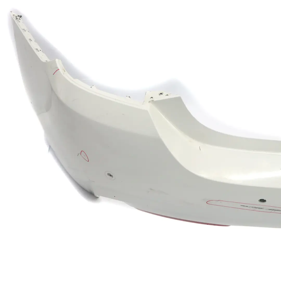 BMW F32 F33 M Sport Rear Bumper Trim Panel PDC Alpinweiss Alpine White - 300