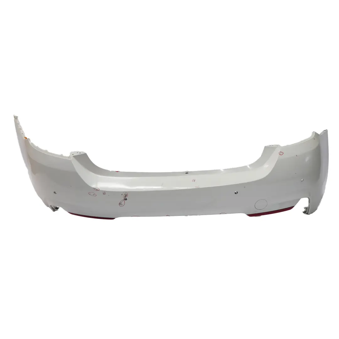 BMW F32 F33 M Sport Rear Bumper Trim Panel PDC Alpinweiss Alpine White - 300