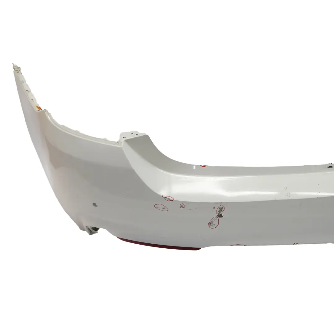 BMW F32 F33 M Sport Rear Bumper Trim Panel PDC Alpinweiss Alpine White - 300