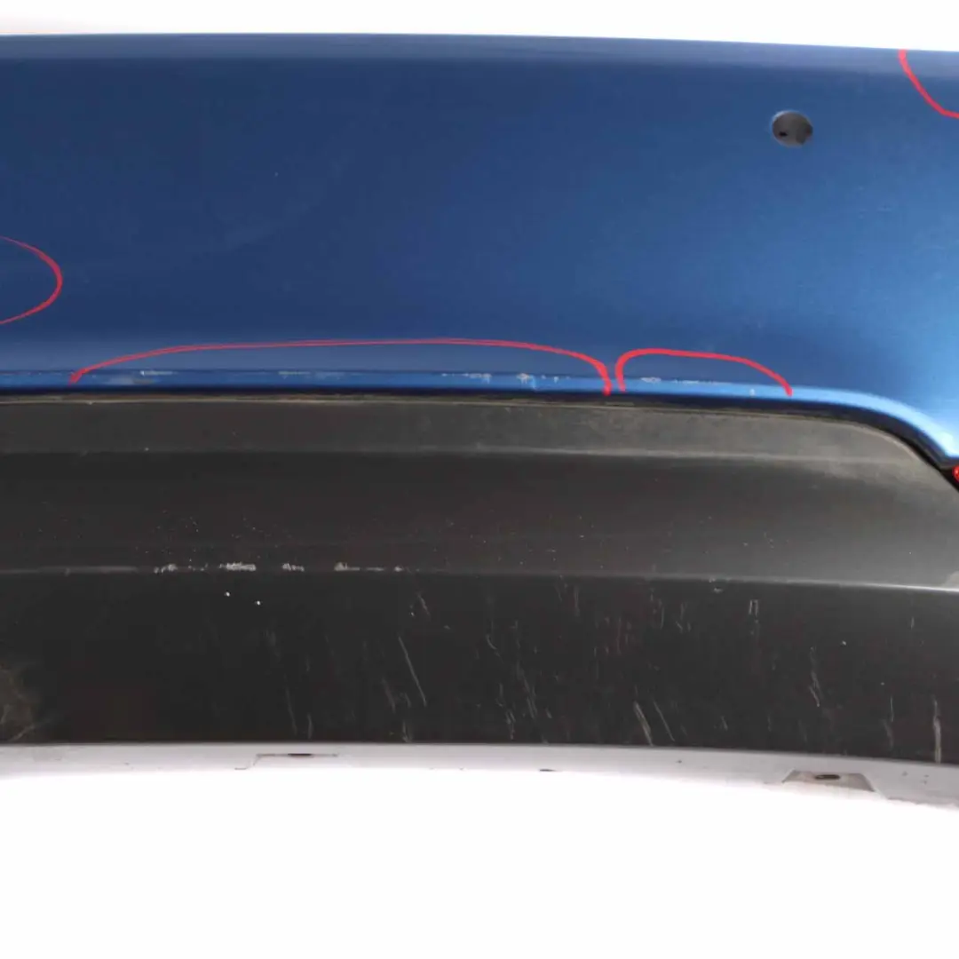 BMW F36 Rear Bumper M Sport Trim Panel PDC Estorilblau Estoril Blue - B45