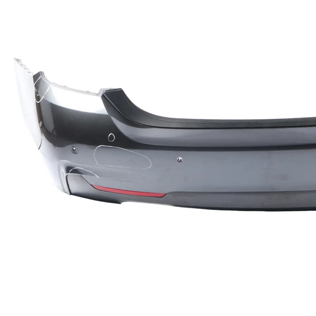 BMW F36 Rear Bumper M Sport Trim Panel PDC Mineralgrau Grey Metallic - B39