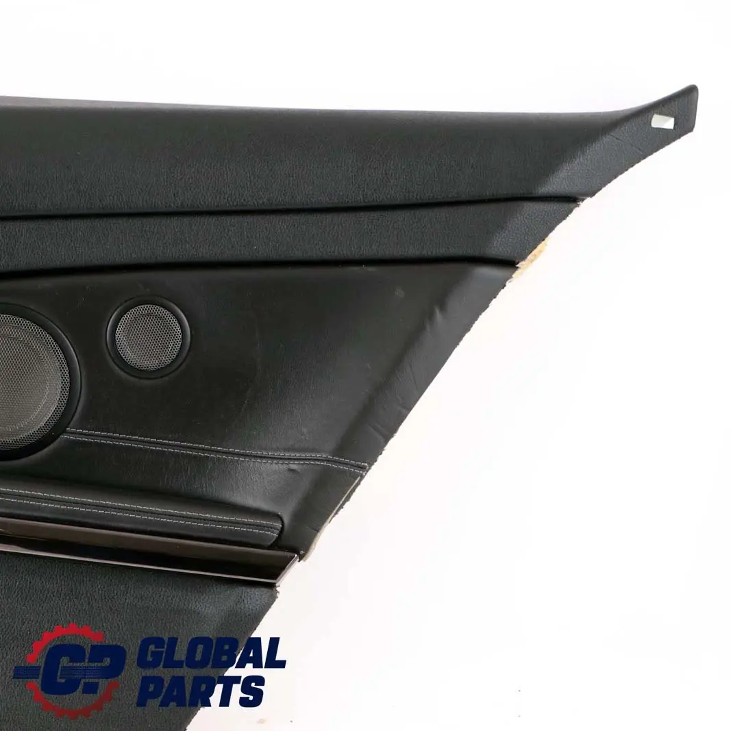 BMW 4 F82 M4 Rear Right O/S Hi-Fi Lateral Panel Lining Card Black Leather