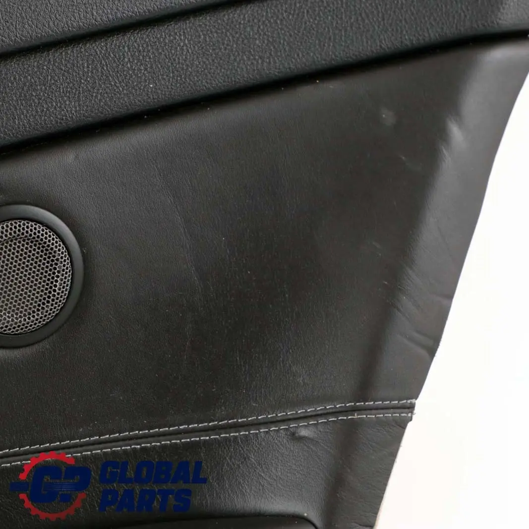 BMW 4 F82 M4 Trasero Derecho Hi-Fi Panel Lateral Forro Tarjeta Cuero Negro