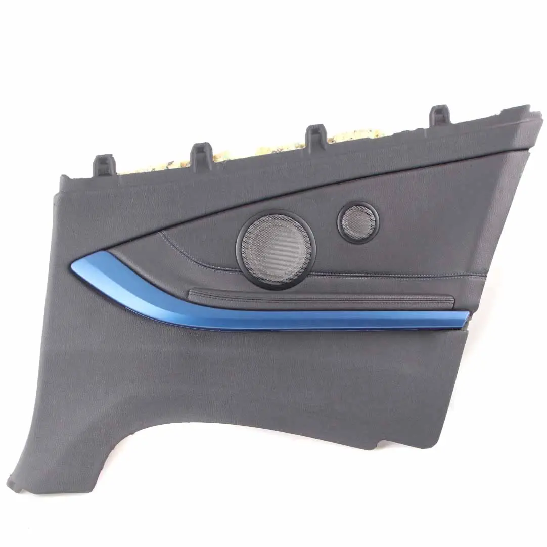 Lateral Trim Panel BMW F33 Convertible Rear Right O/S Lining Panel Black Blue