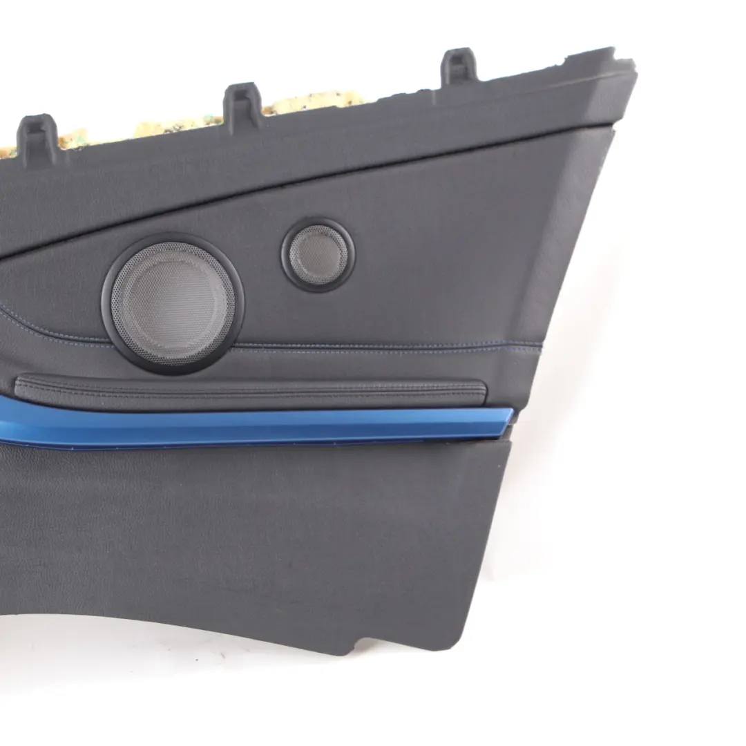 Lateral Trim Panel BMW F33 Convertible Rear Right O/S Lining Panel Black Blue