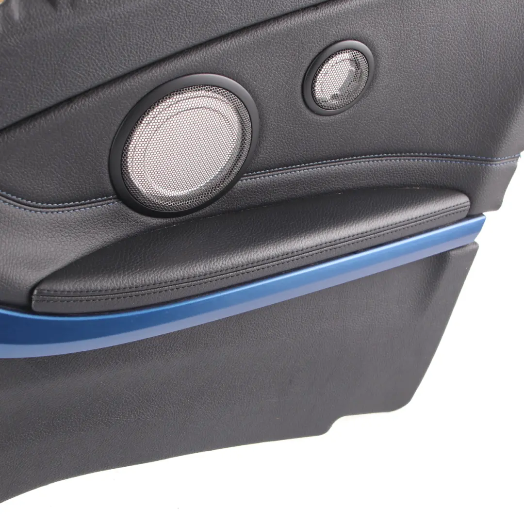 Lateral Trim Panel BMW F33 Convertible Rear Right O/S Lining Panel Black Blue