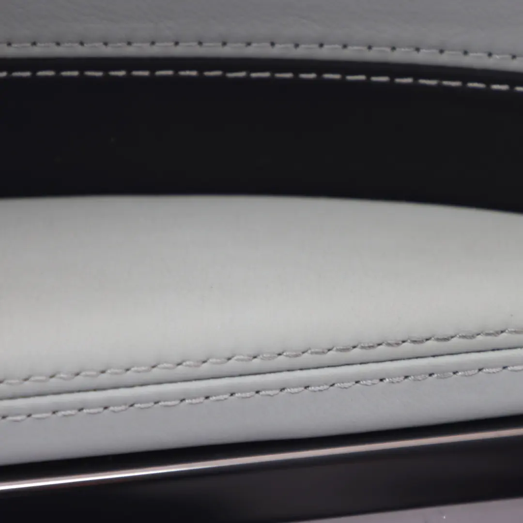 BMW F83 M4 Cabrio Rear Right O/S Lateral Lining Panel Black Leather Silverstone