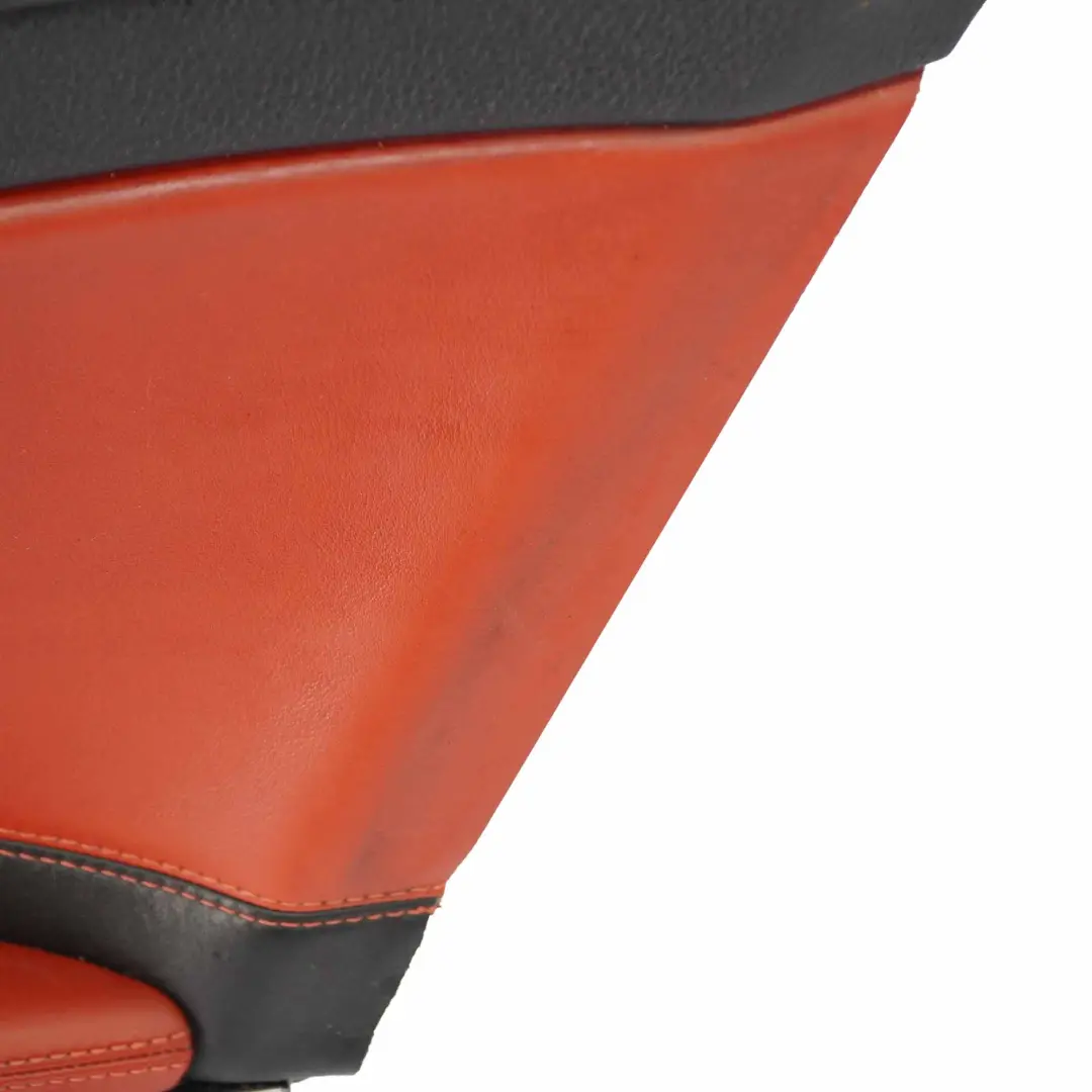 BMW F83 M4 Panel lateral HiFi Trasero Derecho Cabrio Cuero Sakhir Naranja