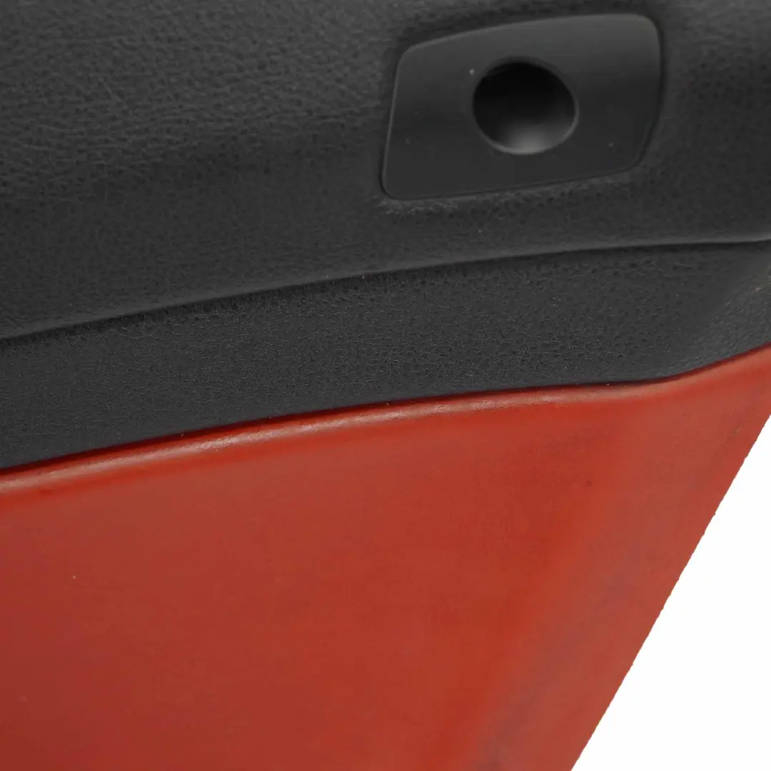 BMW F83 M4 Panel lateral HiFi Trasero Derecho Cabrio Cuero Sakhir Naranja