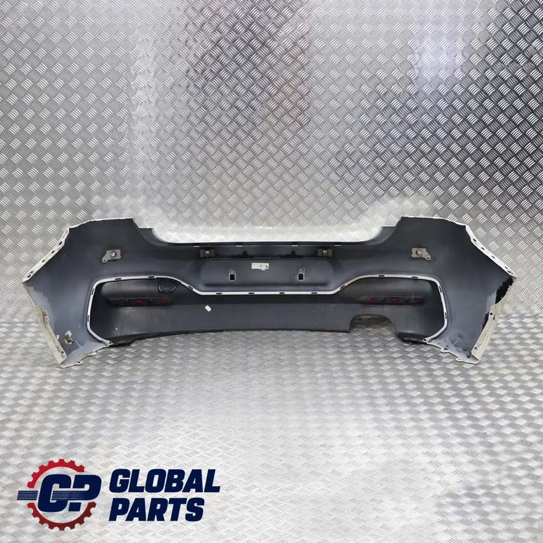 BMW 1 F20 F21 LCI M Sport Rear Bumper Trim Panel Alpinweiss Alpine White - 300