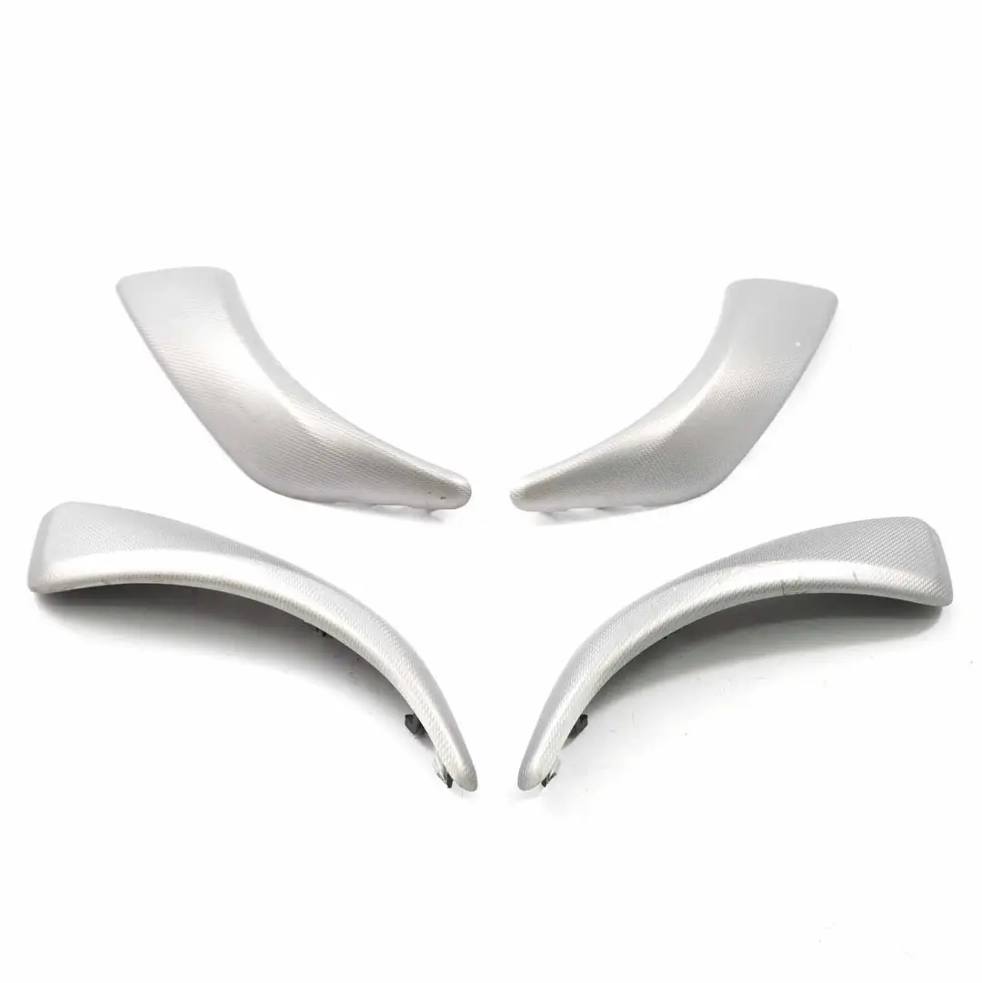 BMW F20 Door Handle Interior Trim Pull Cover Set Aluminium Hexagon