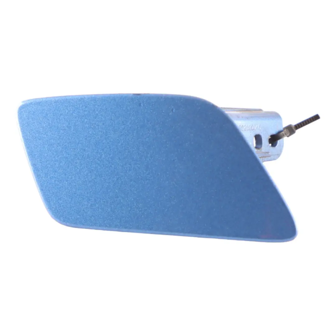 BMW F20 LCI Headlight Washer Cover Right O/S Estoril Blue - B45