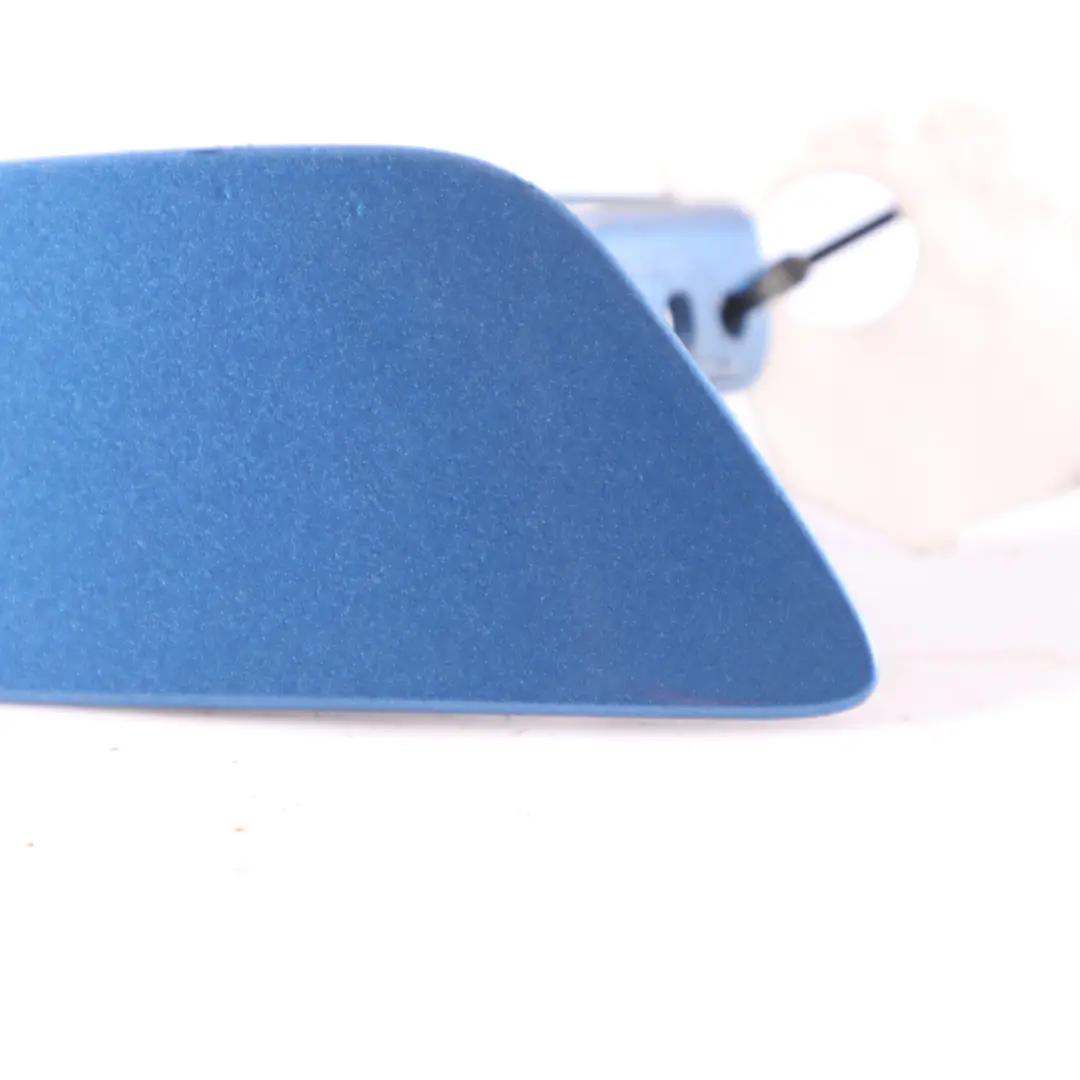 BMW F20 LCI Headlight Washer Cover Right O/S Estoril Blue - B45