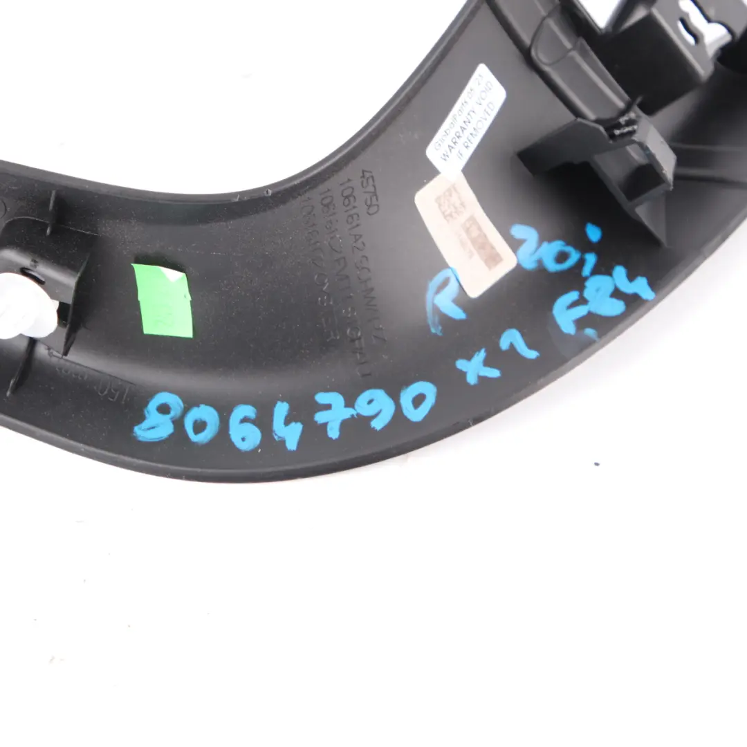 BMW X1 F48 Osłona Panel Wewnętrzna Pokrywy Bagażnika Prawa Czarna 7350848