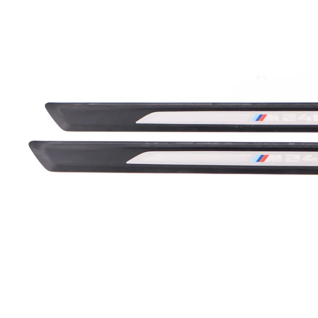 BMW F22 M240i Entrance Cover Front Door Left Right N/O/S Sill Plate Set 8937979