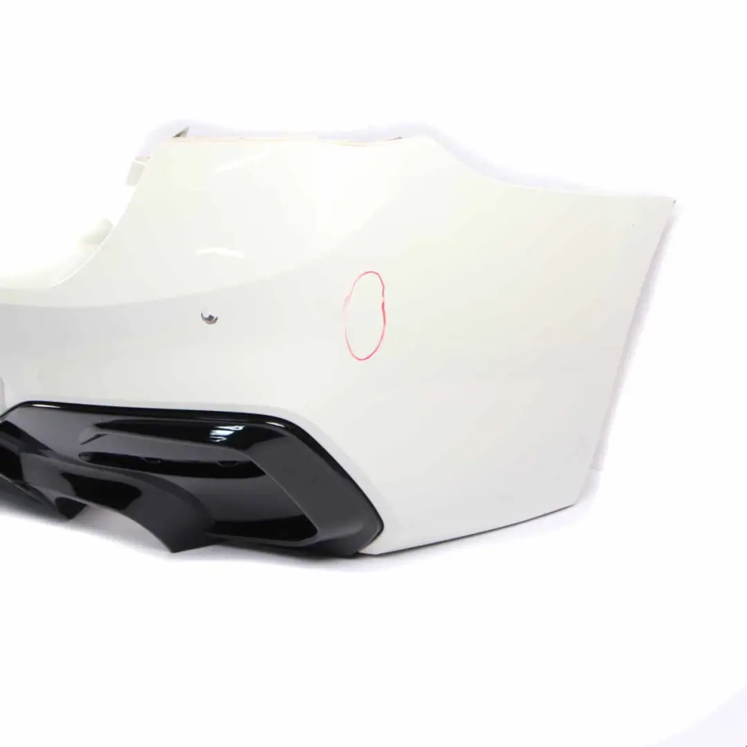 Rear Bumper BMW F20 F21 LCI M135i M140i M Sport Panel PDC Alpinweiss White - 300